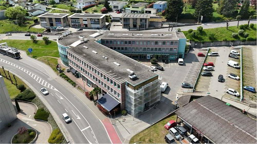 Centre commercial de 4.5 pièces en location à Manno - Réf A000920 - Ansicht 2