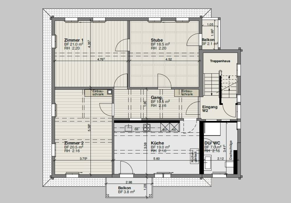 3.5 rooms Apartment for rent in Beckenried - image 1/12