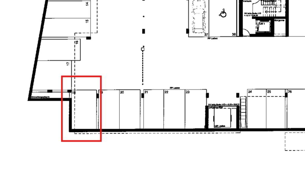 Parcheggio, garage di null locali in affitto a Teufen AR - immagine 1/2