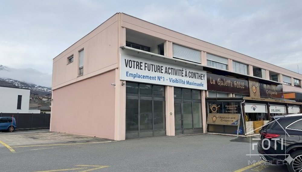 null rooms Office & Commercial for rent in Conthey - image 1/6