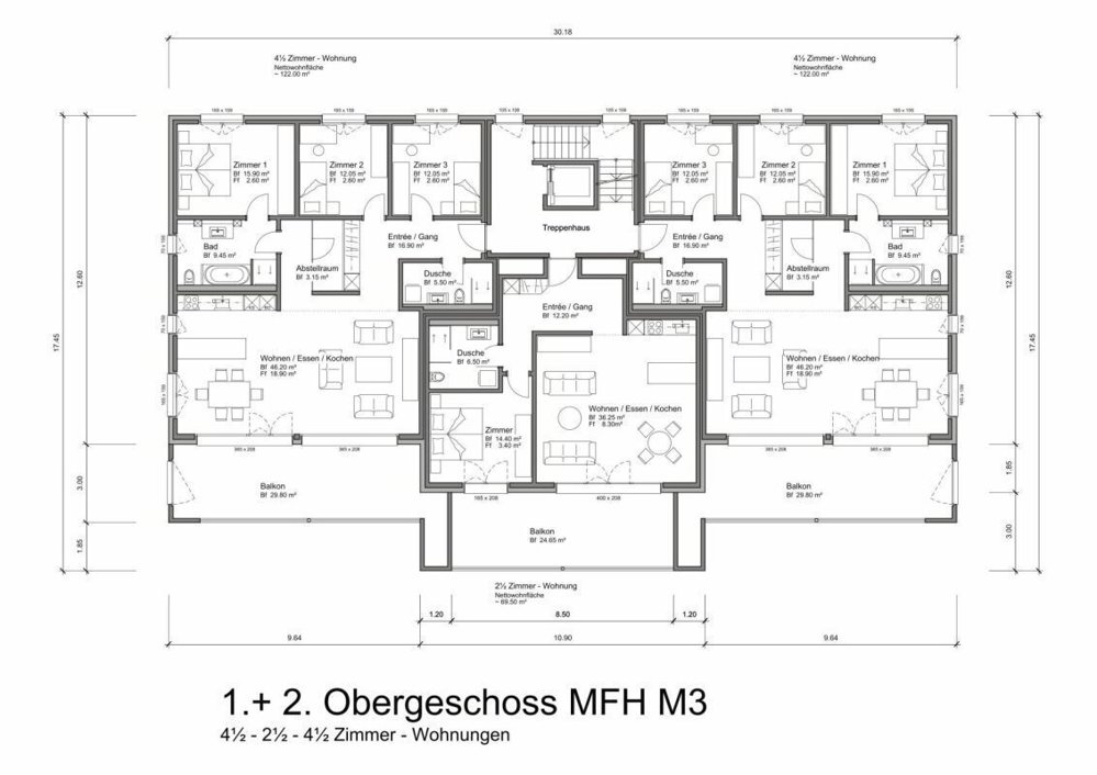 Appartement 4 pièces à louer à Märstetten - image 1/11