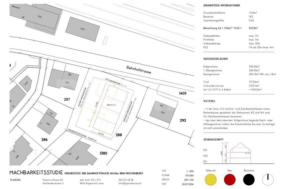 Grosszügiges Grundstück mit Potenzial für neue Wohneinheiten in Reichenburg SZ zu kaufen! - Ansicht 4