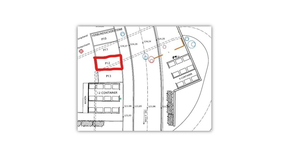 null rooms Car park, garage for rent in Belp - image 1/2