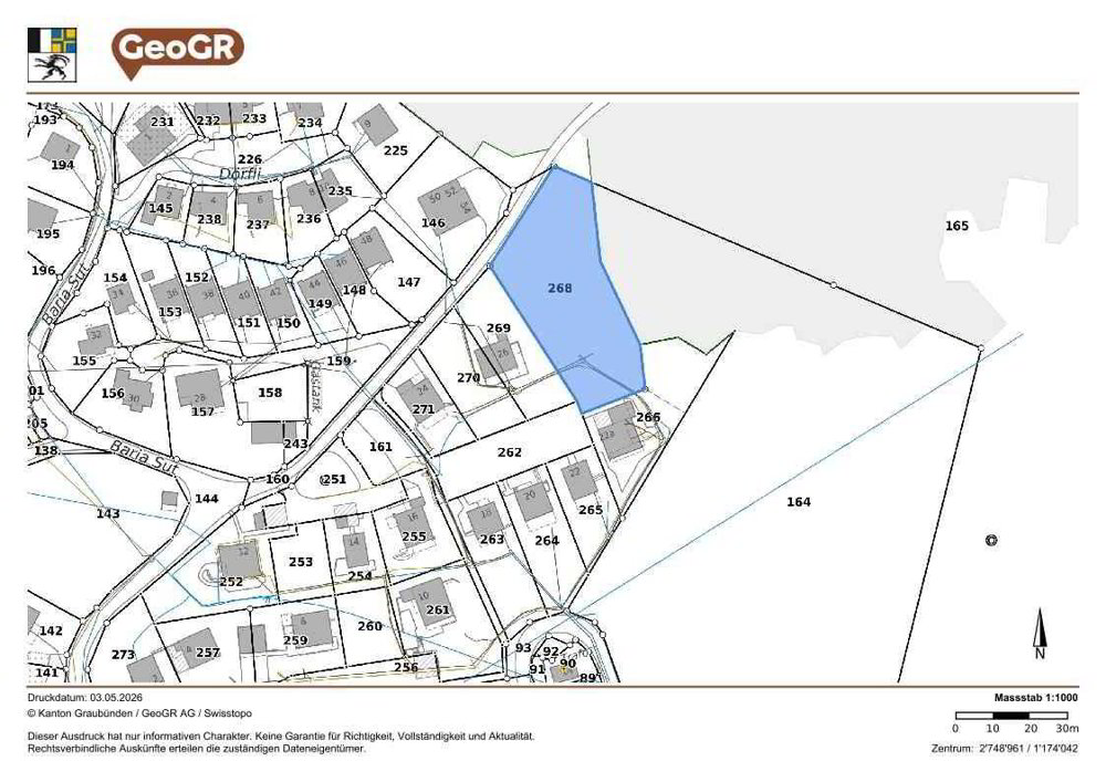 null rooms Land to buy in Urmein - image 1/8