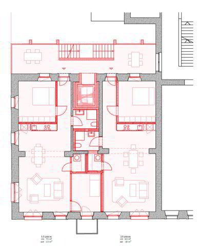 2.5 Zimmer Wohnung zu vermieten in Corgémont - Bild 1/12