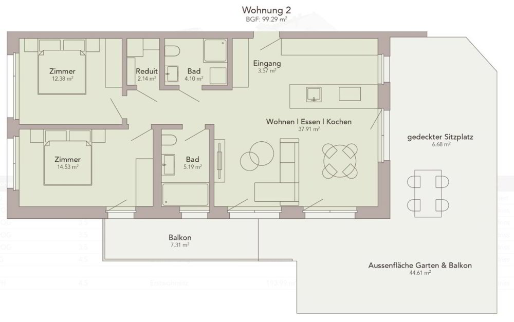 Appartamento di 3.5 locali in vendita a Klosters - immagine 1/7