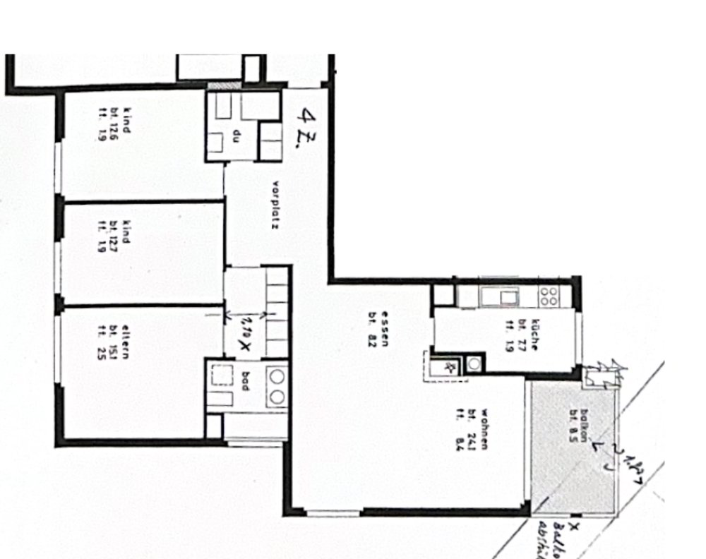 4.5 rooms Apartment for rent in Zürich - image 1/9