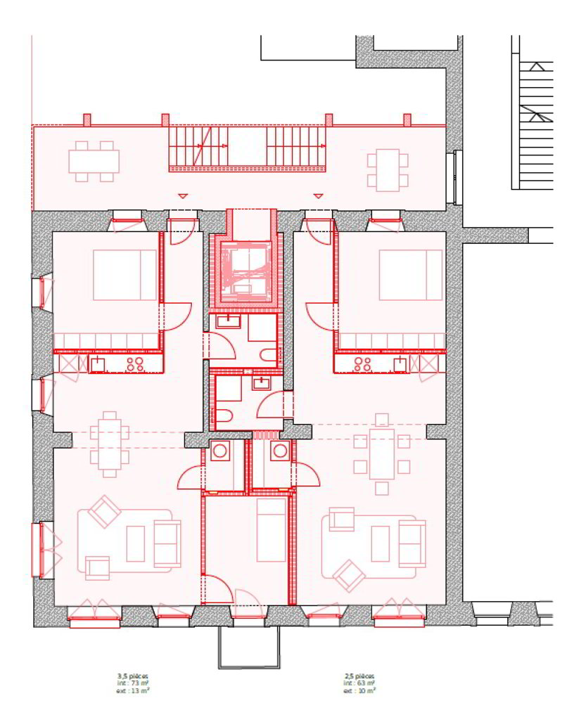 2.5 Zimmer Wohnung zu vermieten in Corgémont - Bild 1/12