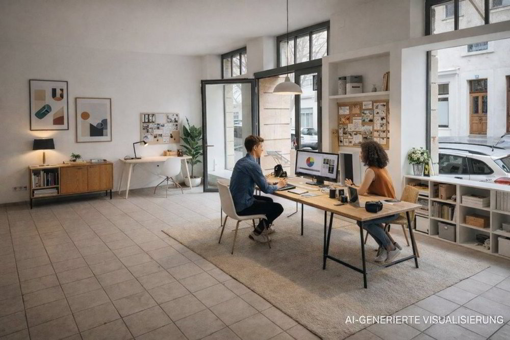 Centre commercial en location à Basel - 68 m² - Ansicht 2