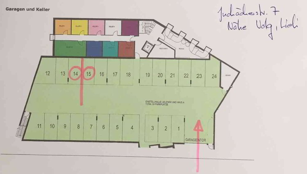 null rooms Car park, garage for rent in Oberwil-Lieli - image 1/2