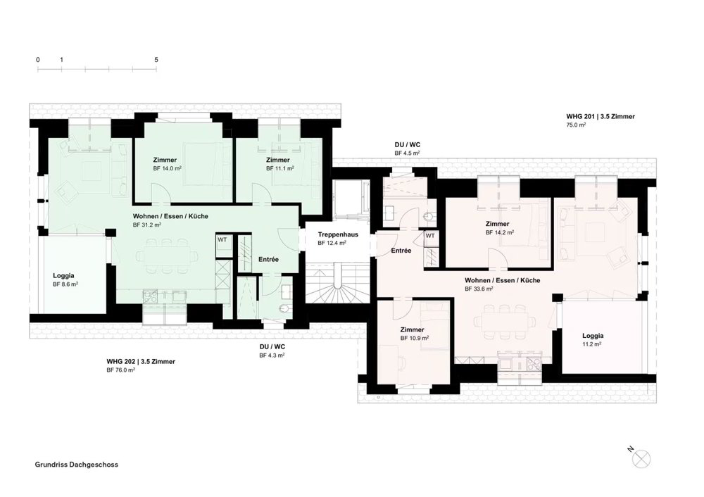 Appartamento di 3.5 locali in affitto a Gockhausen - immagine 1/12