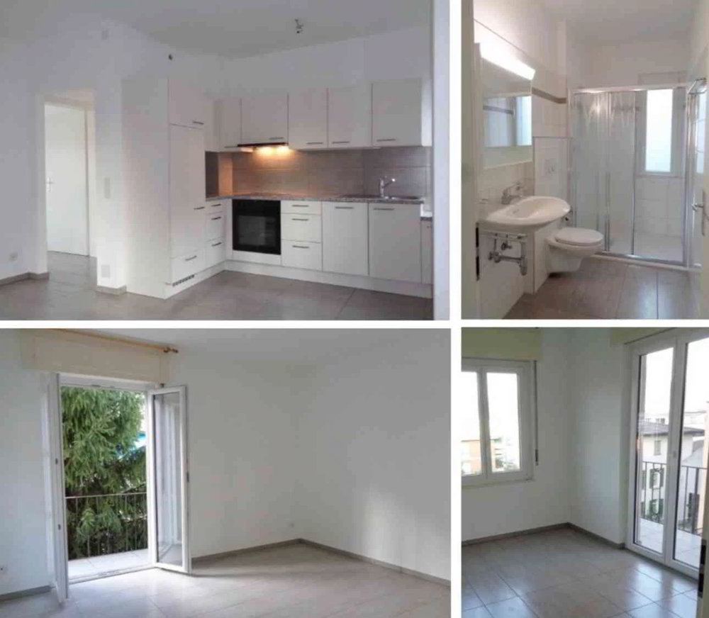 3 Zimmer Wohnung zu vermieten in Paradiso - Bild 1/4