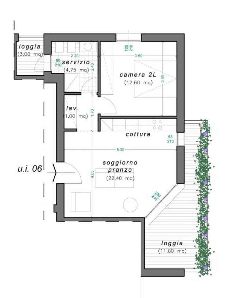 2.5 rooms Apartment for rent in Biasca - image 1/8