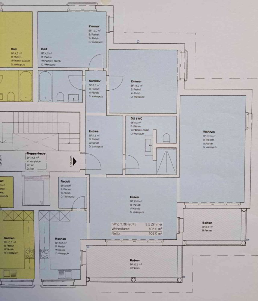 3.5 rooms Apartment for rent in Fischbach LU - image 1/9