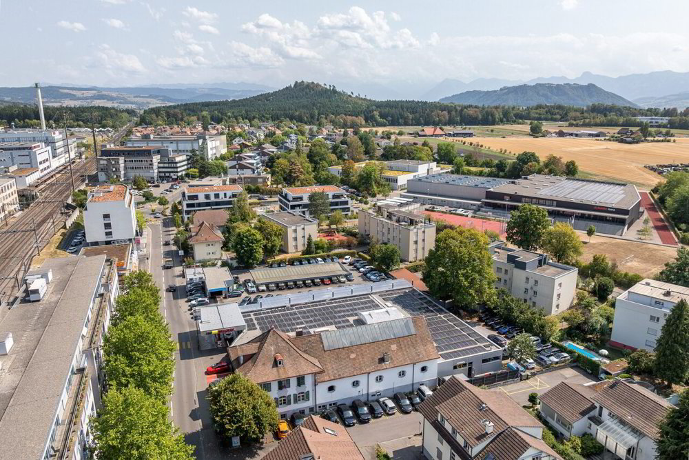 Entwicklungsliegenschaft an zentraler Lage in Gümligen – 4'886 m² - Ansicht 2