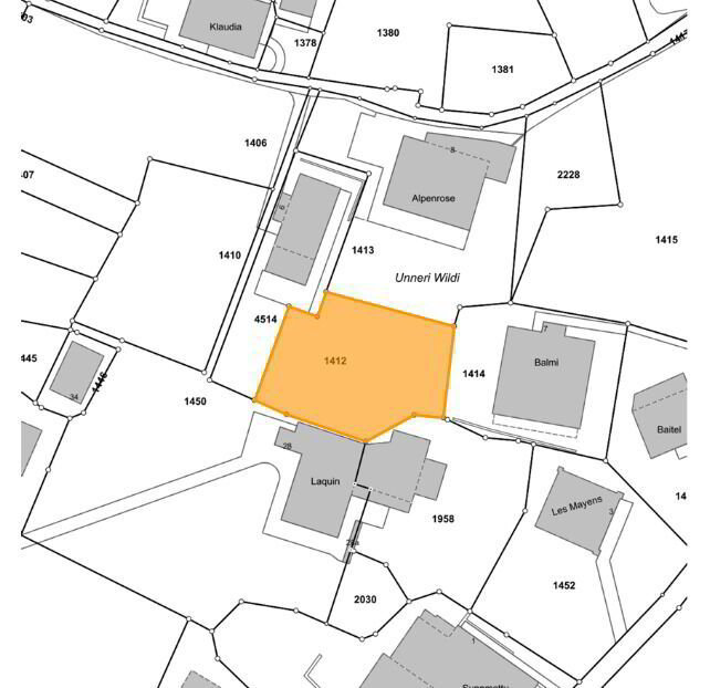 Terrain à bâtir en vente à Saas-Fee - 445 m²