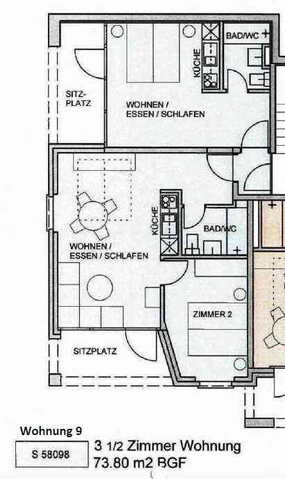 Appartement 3.5 pièces à acheter à Davos Wiesen - image 1/13