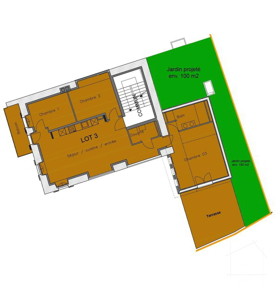 Appartement 4 pièces à acheter à Brent - image 1/13