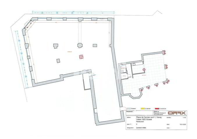 Bureau & Commerce 3 pièces à louer à Vevey - image 1/4