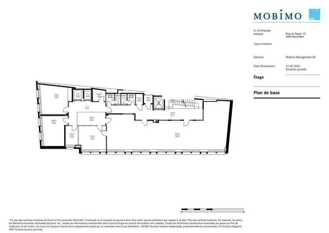 5 rooms Office & Commercial for rent in Neuchâtel - image 1/7
