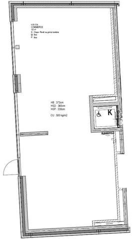 null rooms Office & Commercial for rent in Vessy - image 1/6