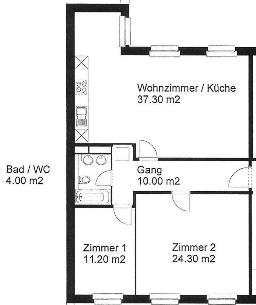 3 Zimmer Wohnung zu vermieten in Basel - Bild 1/5