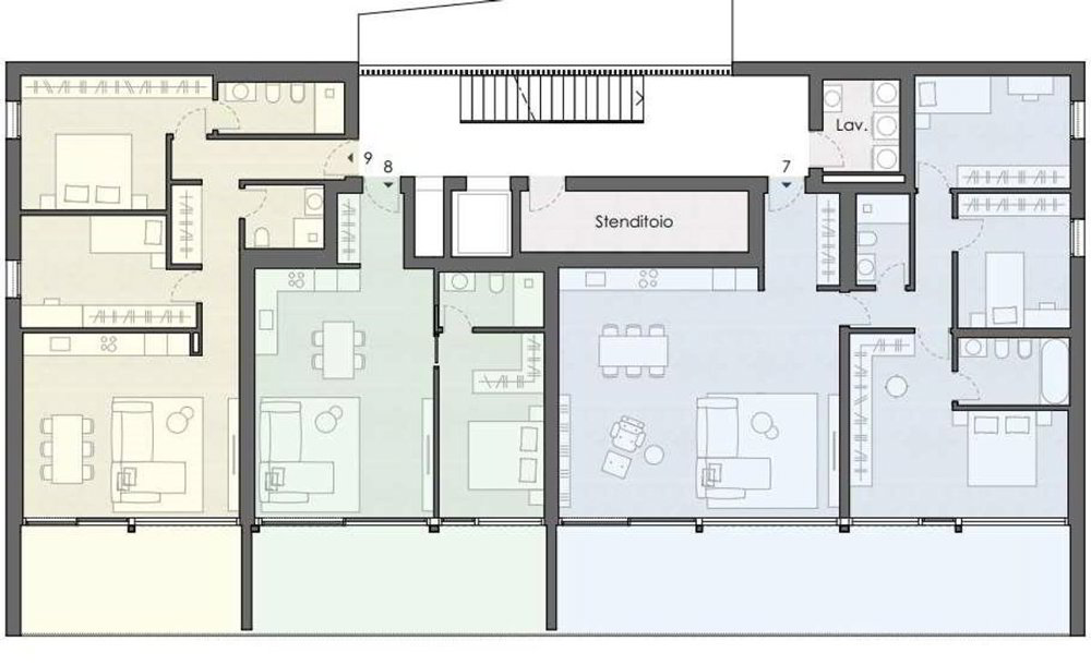 3.5 Zimmer Wohnung zu vermieten in Monteggio - Bild 1/7