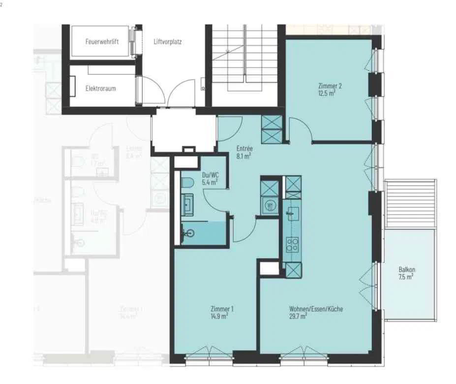 Wohnung – Dübendorf - Ansicht 3