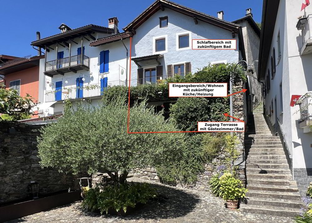 Haus – Brissago, Rossorino, Gadero - Ansicht 2