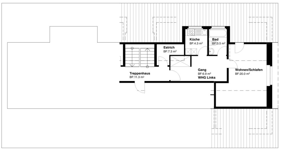 Appartamento di 1.5 locali in affitto a Dübendorf - immagine 1/7