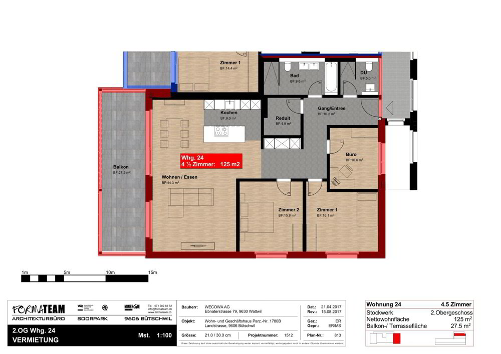 Appartement 4.5 pièces à louer à Bütschwil - image 1/12