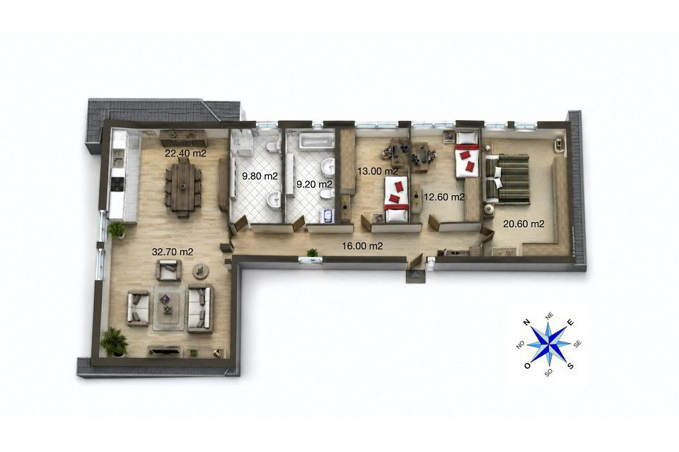 4 rooms Apartment to buy in Bussy FR - image 1/3