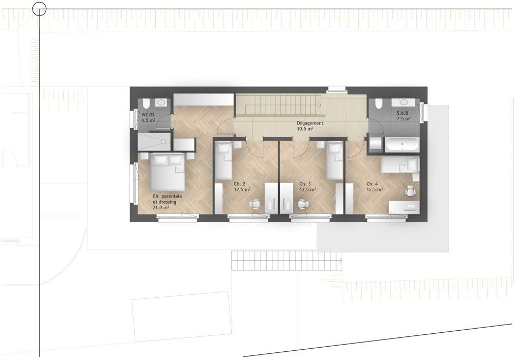 Haus – Corminboeuf - Ansicht 5