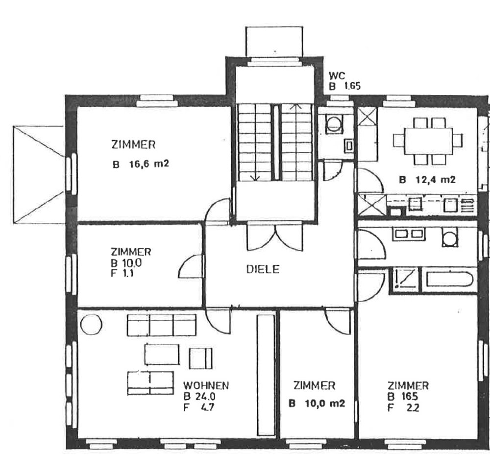5.5 rooms Apartment for rent in Zürich - image 1/13