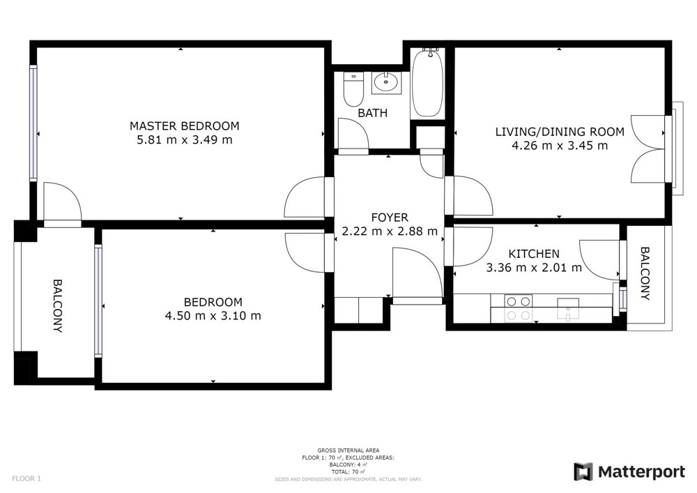 3 rooms Apartment for rent in Saint-Gall - image 1/8