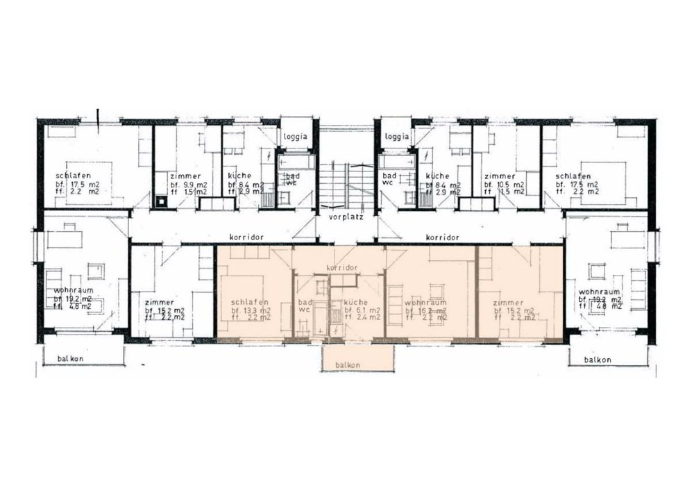 3 Zimmer Wohnung zu vermieten in Jona - Bild 1/7