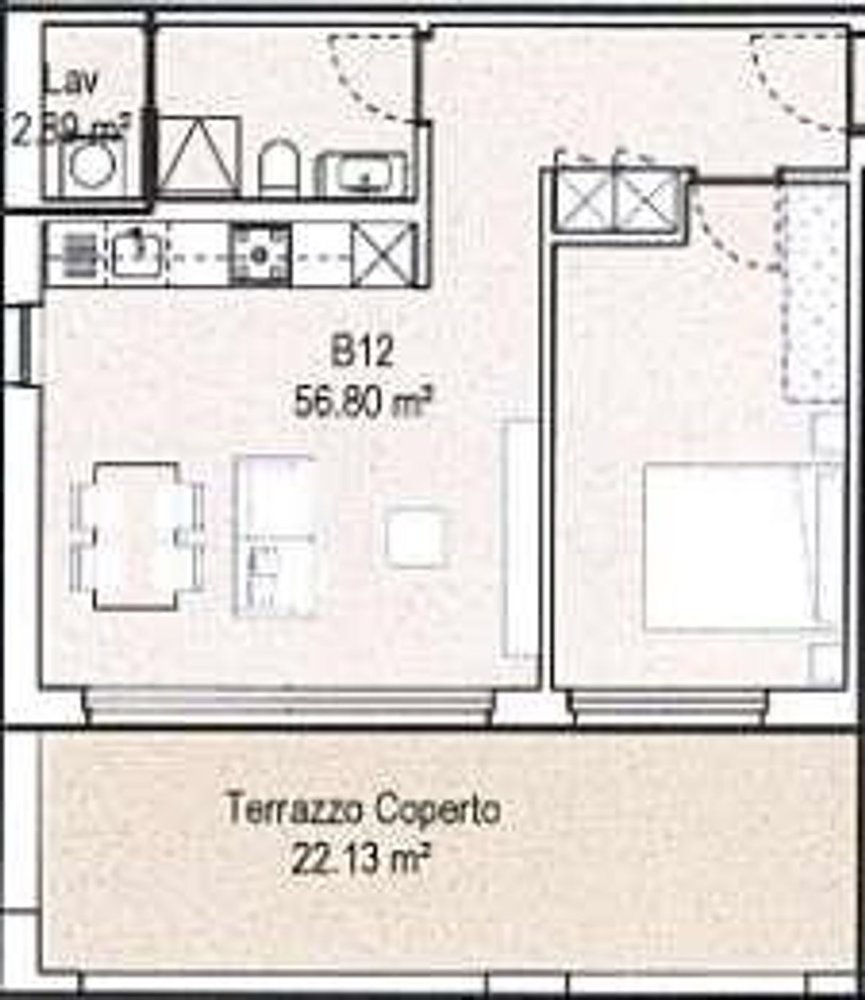 2.5 rooms Apartment to buy in Pambio-Noranco - image 1/4