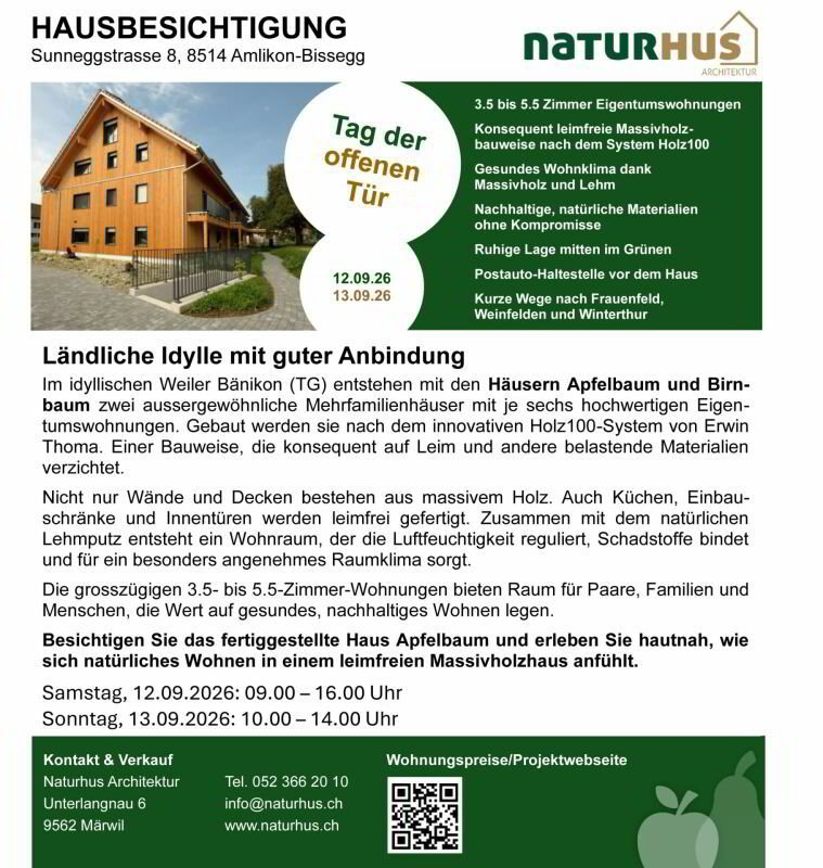 Wohnung – Amlikon-Bissegg - Ansicht 2