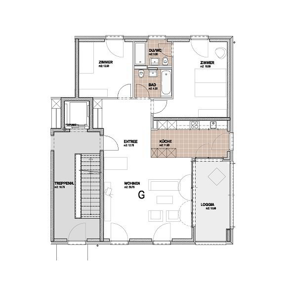 3 rooms Apartment for rent in Allschwil - image 1/6