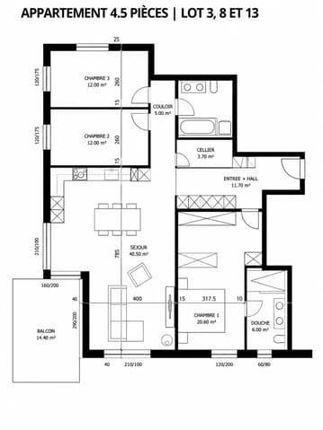 Appartement 2.5 pièces à acheter à Vicques - image 1/12