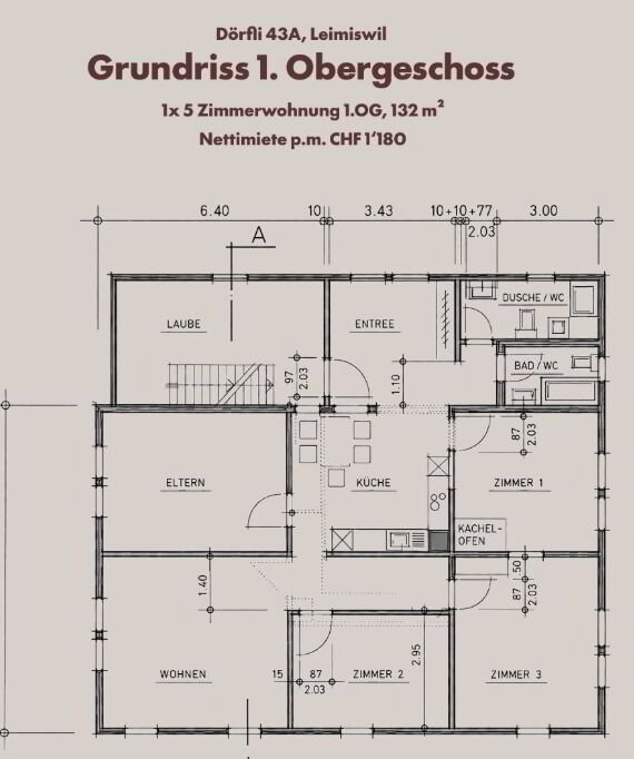 Immeuble d'habitation de 13.5 pièces en vente à Leimiswil - 370 m² - Ansicht 5