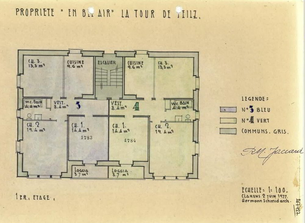 3.5 Zimmer Wohnung zum verkaufen in Vevey - Bild 1/13