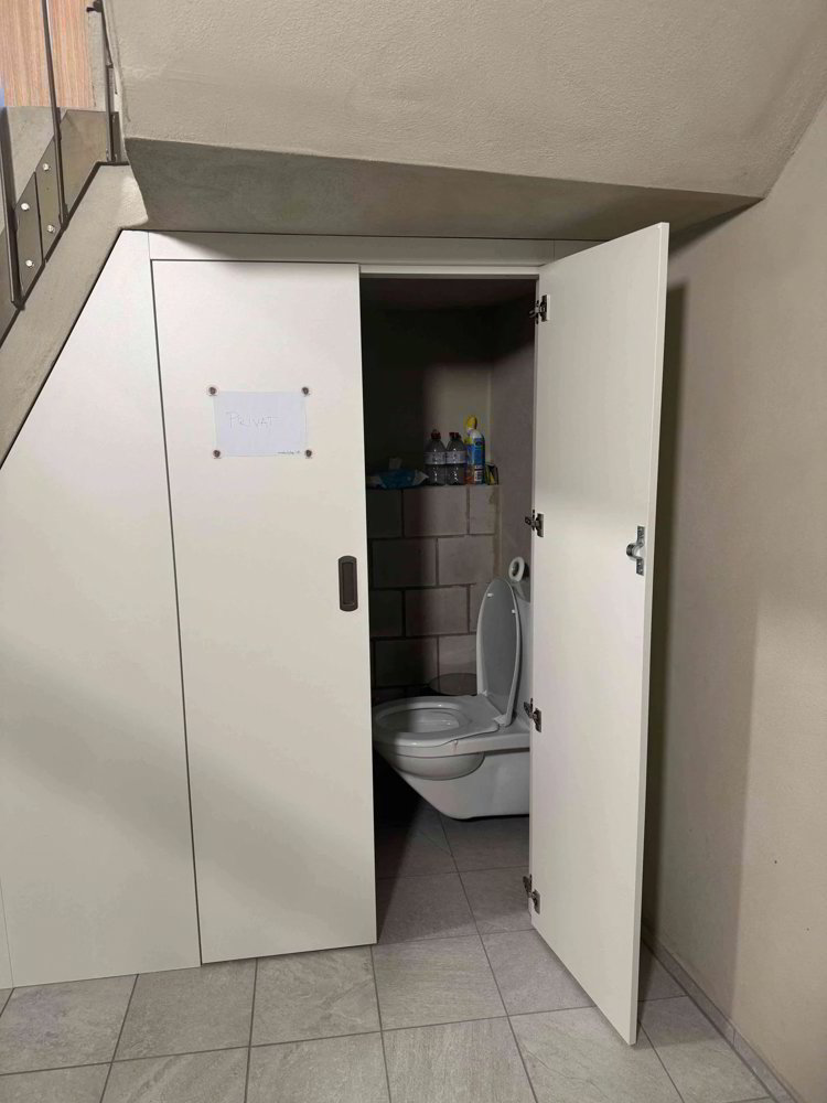 Moderne Gewerberaum mit separater WC - Ansicht 5