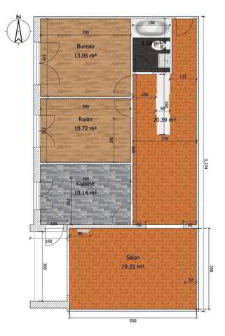 3.5 rooms Apartment for rent in Chavornay - image 1/2