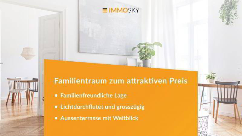 6 Zimmer Haus zum verkaufen in Hätzingen - Bild 1/1