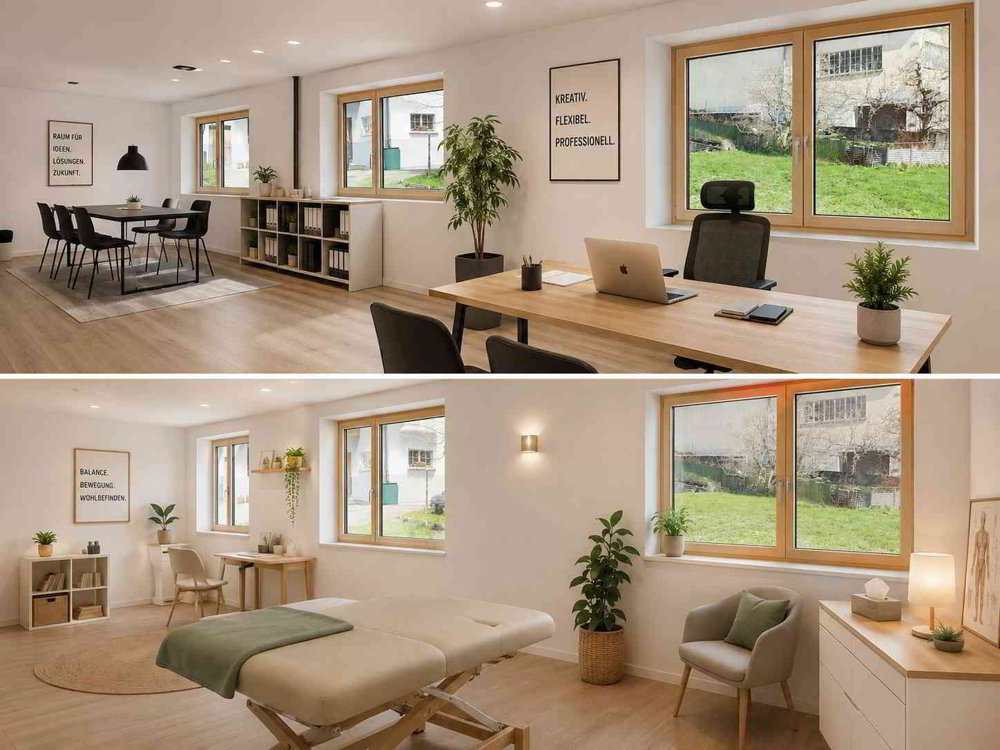 2 Zimmer Büro zu vermieten in Boltigen - Bild 1/4