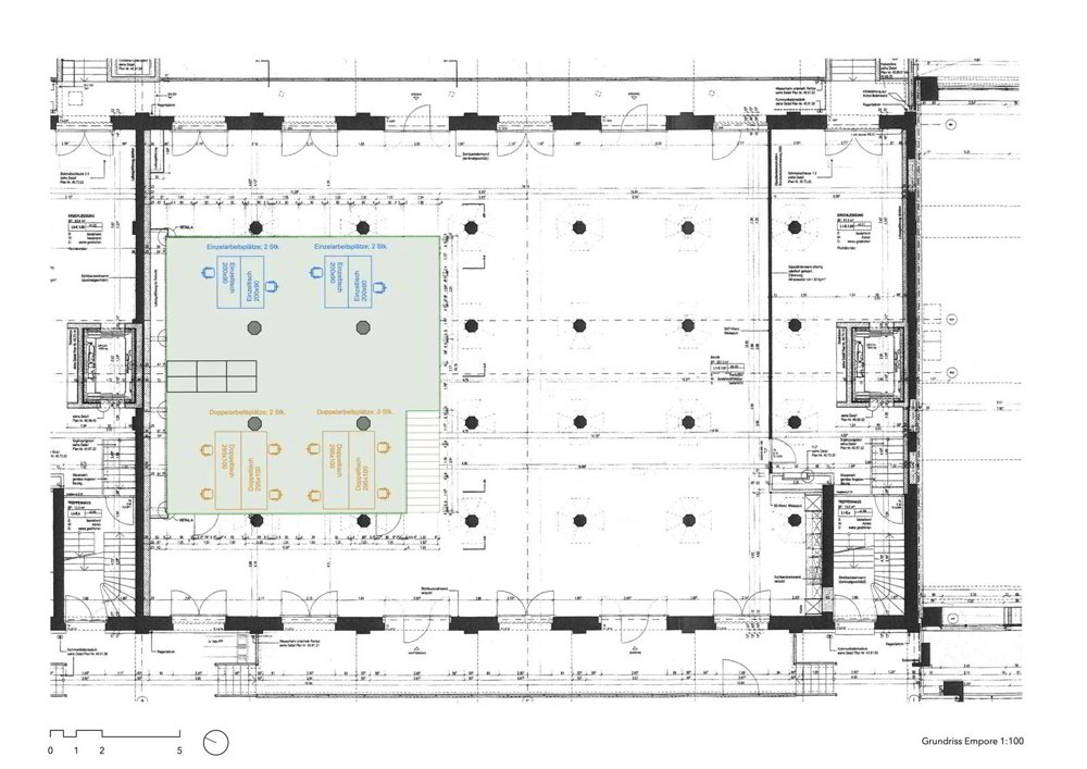 1-10 Arbeitsplätze auf Empore in altem Lagerhaus - Ansicht 5