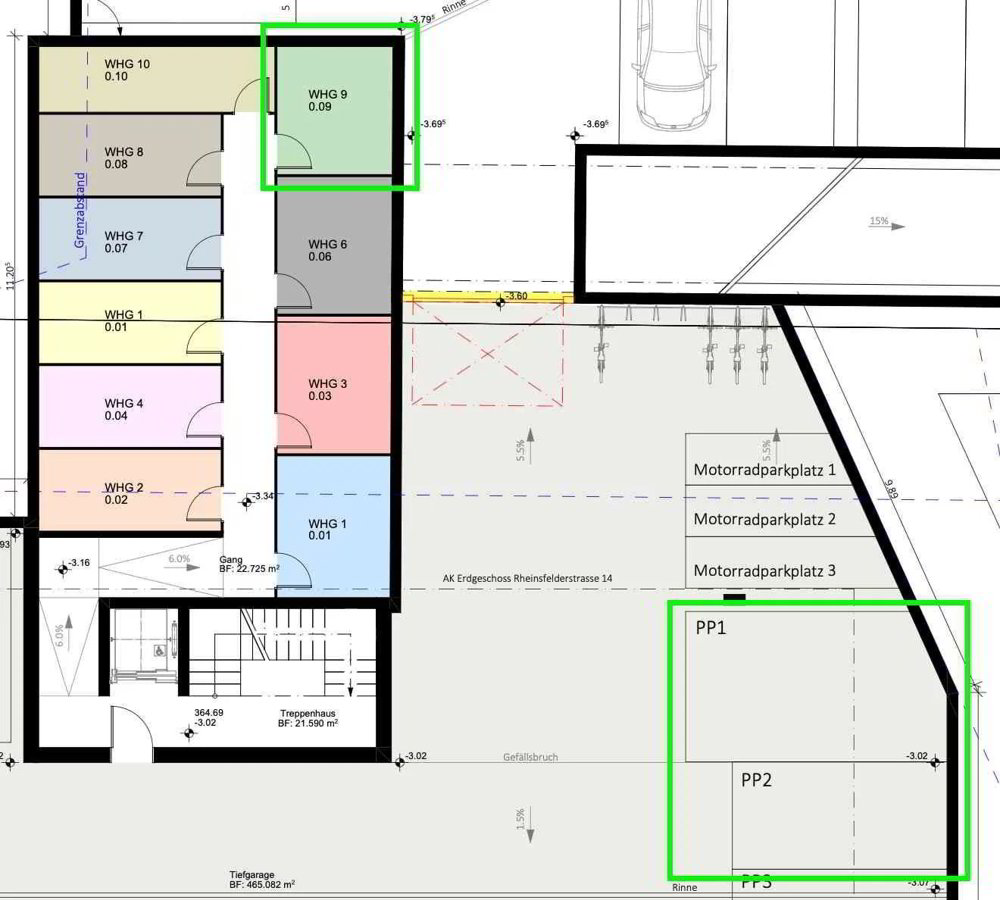 Appartamento di 4.5 locali in affitto a Glattfelden - immagine 1/12