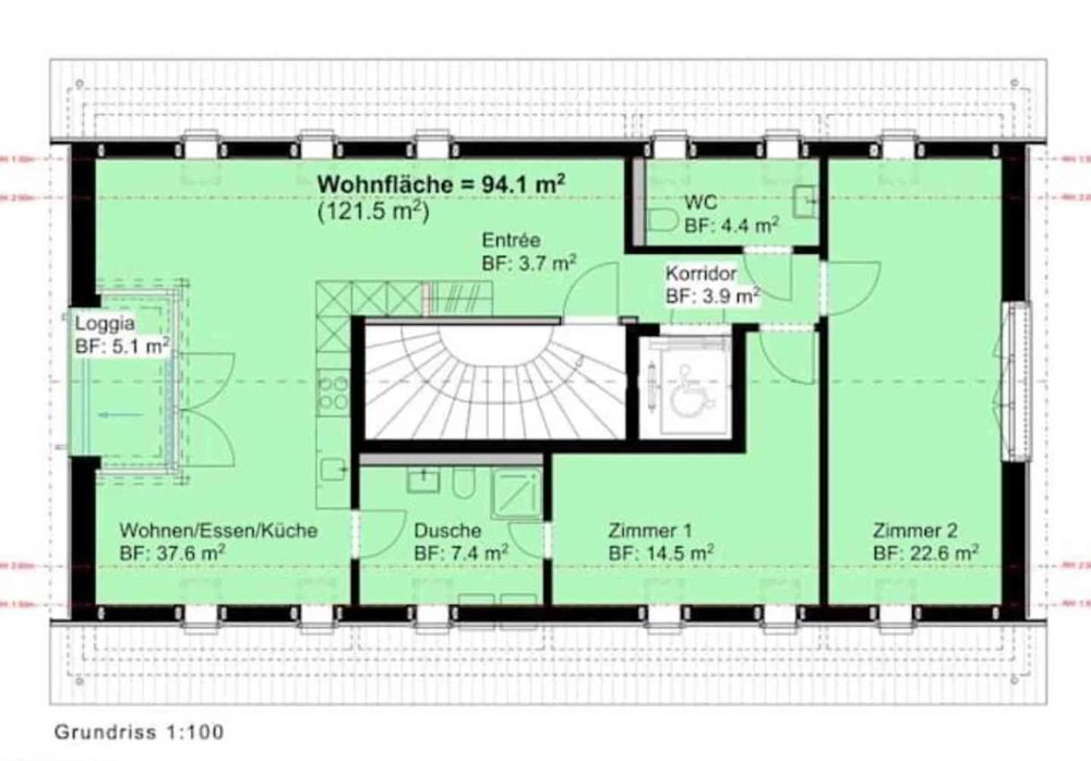 Appartamento di 3.5 locali in affitto a Stadel - immagine 1/8
