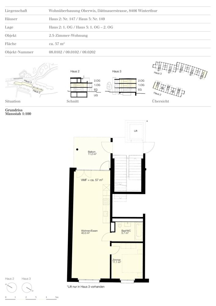Appartamento di 2 locali in affitto a Winterthur - immagine 1/6